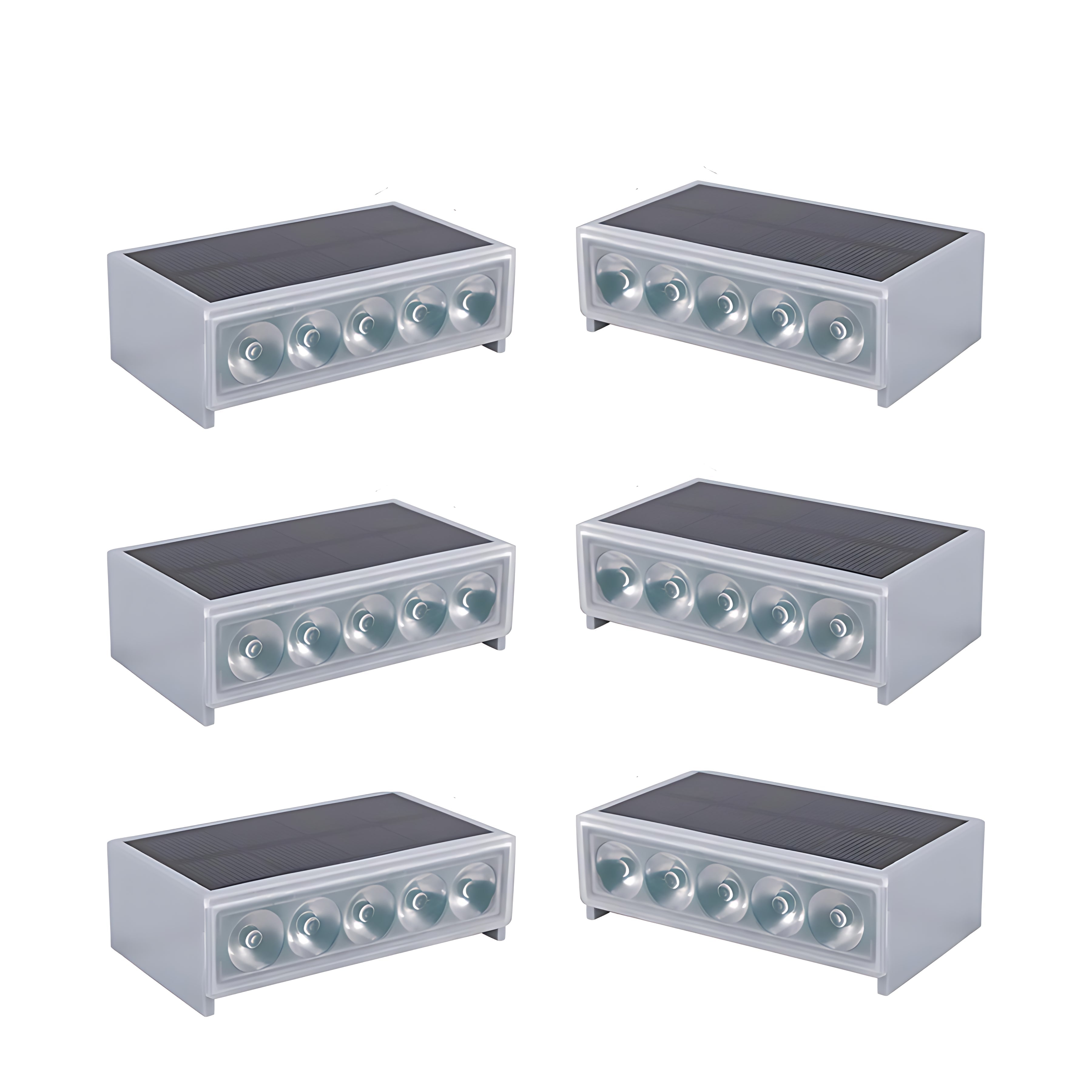 Solar Outdoor Step Light Fixtures Waterproof Modern Style - Lamp Outdoor