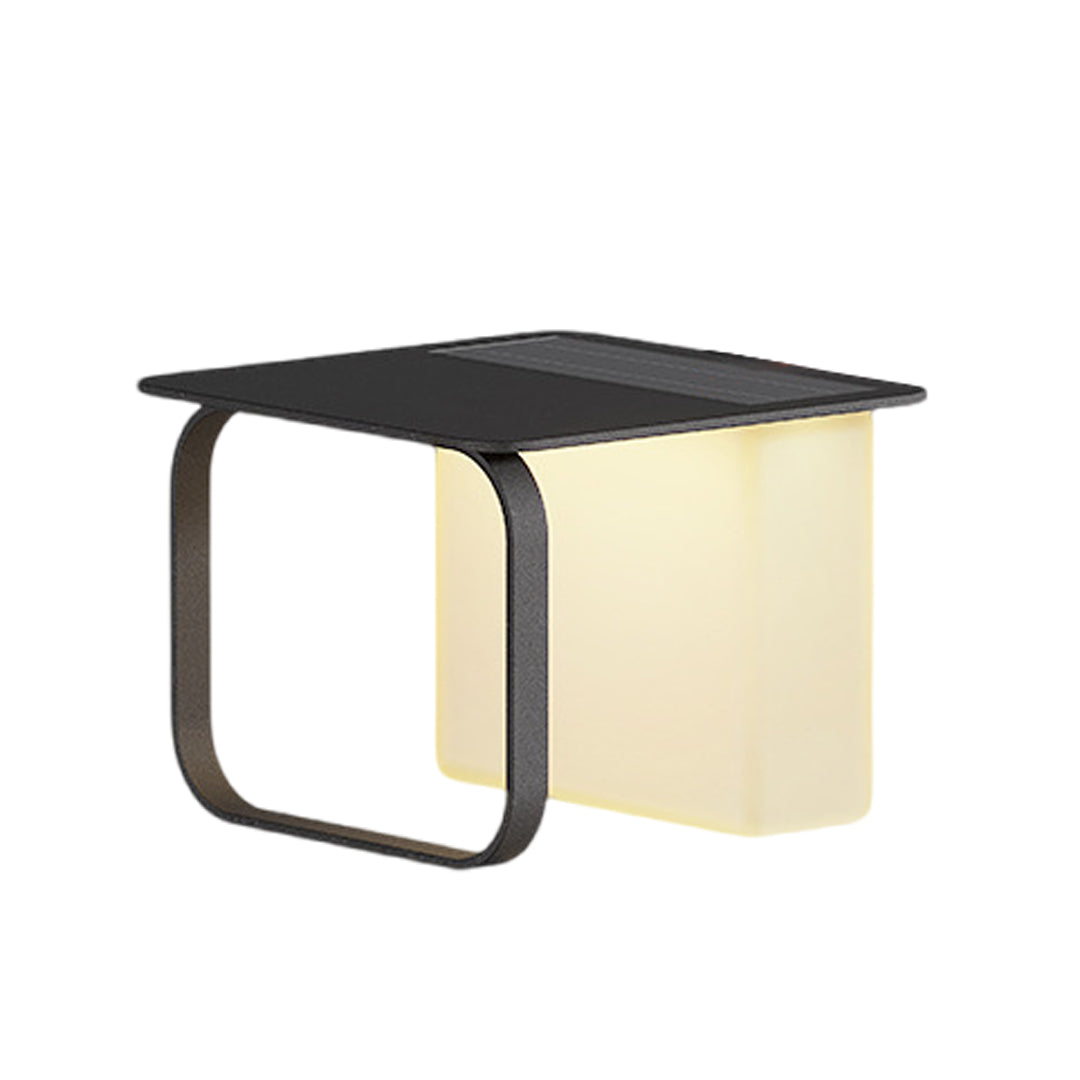 Multi-Functional Floor Lamps With Tables Solar-Powered - Lamp Outdoor