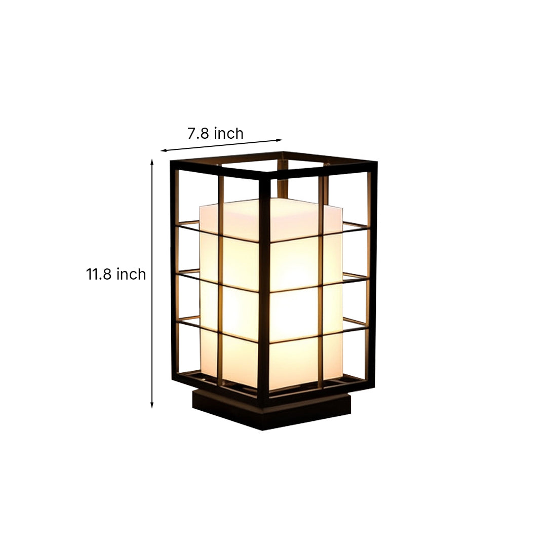 Black Modern Floor Lamp Waterproof Stainless Steel - Lamp Outdoor