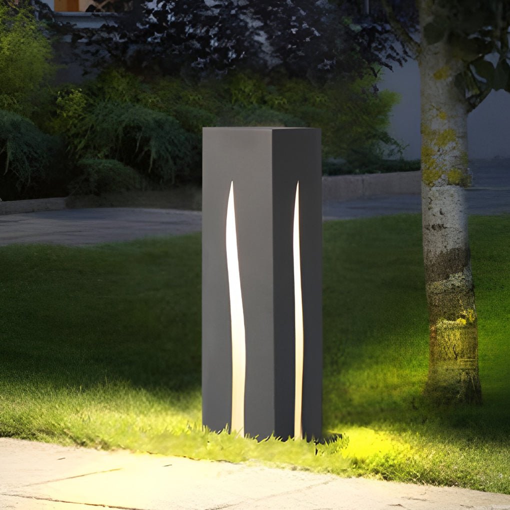 Elegant Rectangular Garden Pathway Lights Landscape LED Outdoor Illumination - Lamp Outdoor