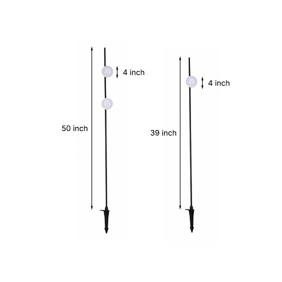 Modern Landscape Lighting Minimalist Waterproof Spherical High-Pole - Lamp Outdoor