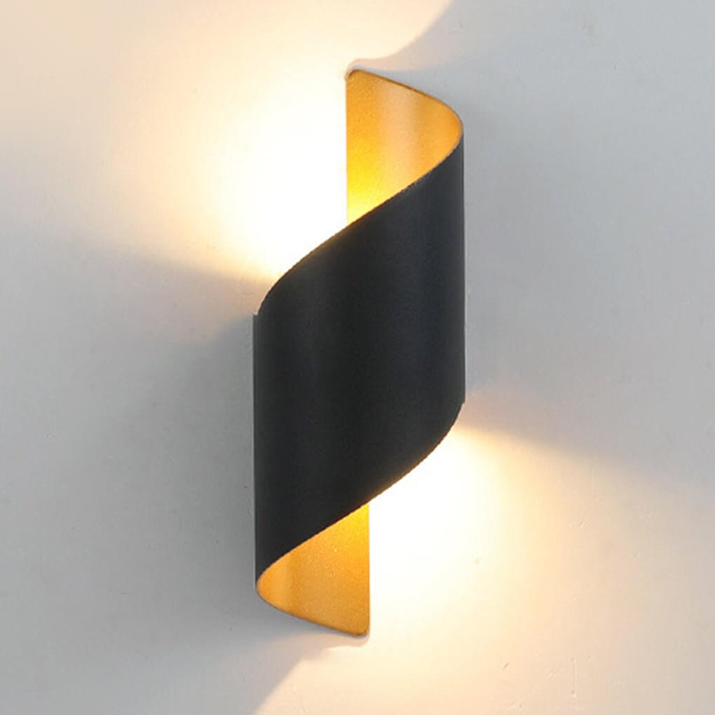 Unique Spiral Design LED Waterproof Two-way Luminous Wall Light for Aisle Balcony - Lamp Outdoor