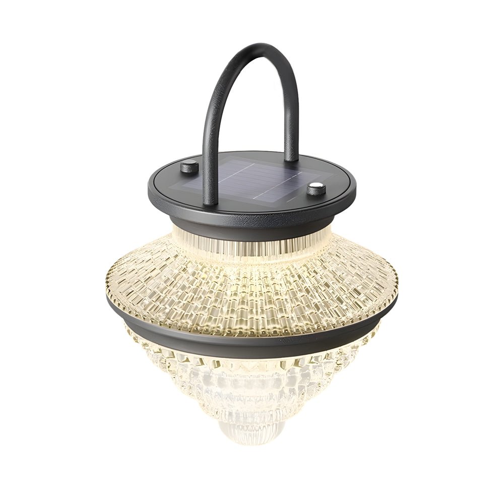 Waterproof Portable 3 Step Dimming USB Charging Solar Outdoor Lanterns - Lamp Outdoor