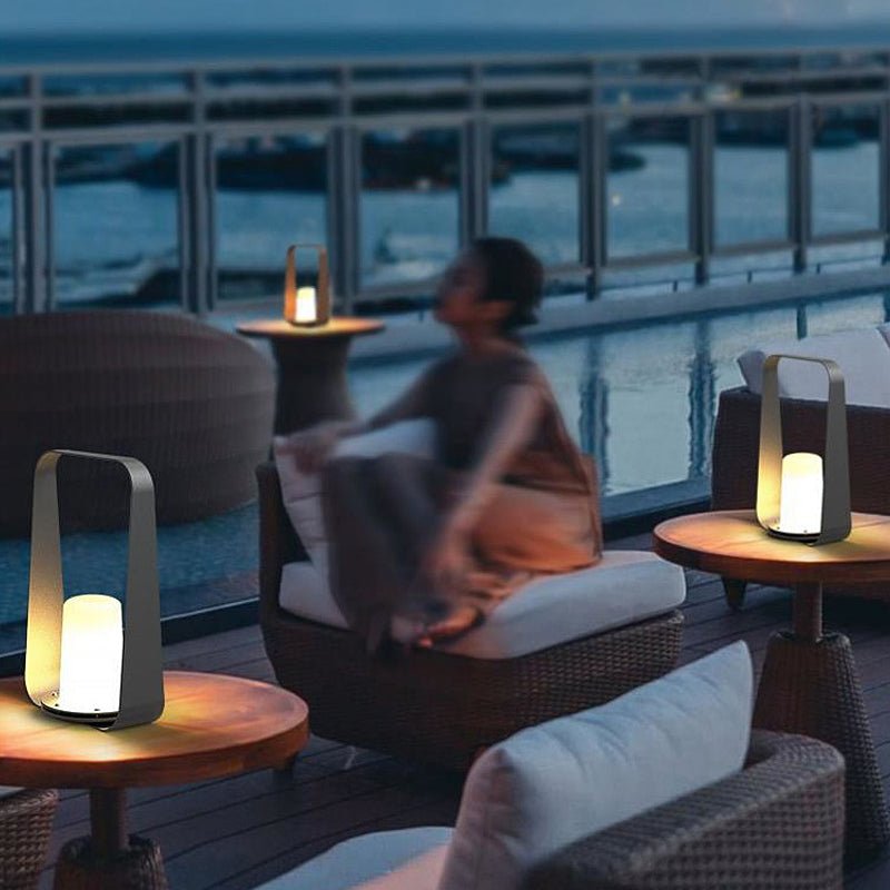 Waterproof USB Rechargeable LED Modern Outdoor Portable Lights Table Lamp - Lamp Outdoor