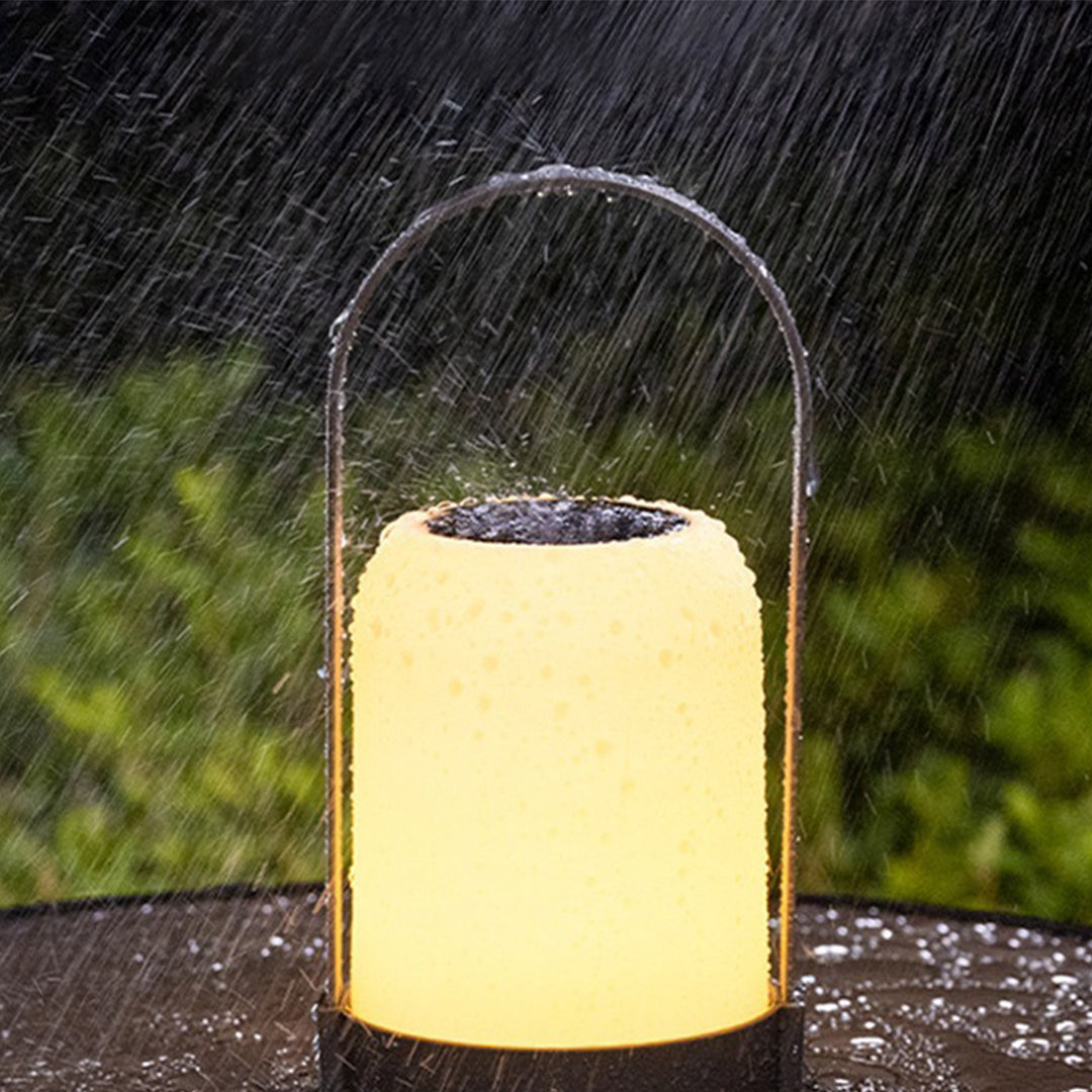 Solar-Powered Handheld Light Waterproof USB Rechargeable Portable - Lamp Outdoor