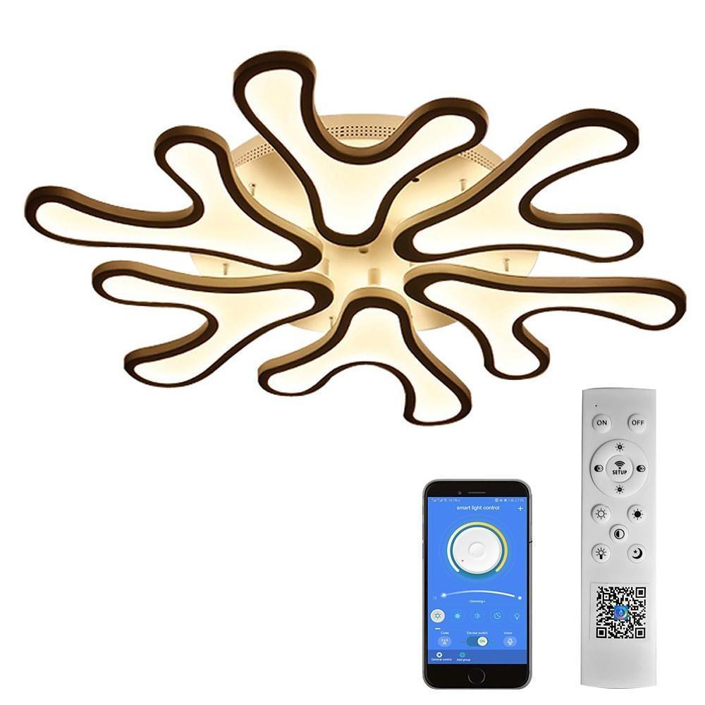 Creative Flower Dimmable LED Nordic Ceiling Lights Flush Mount Lighting - Lamp Outdoor