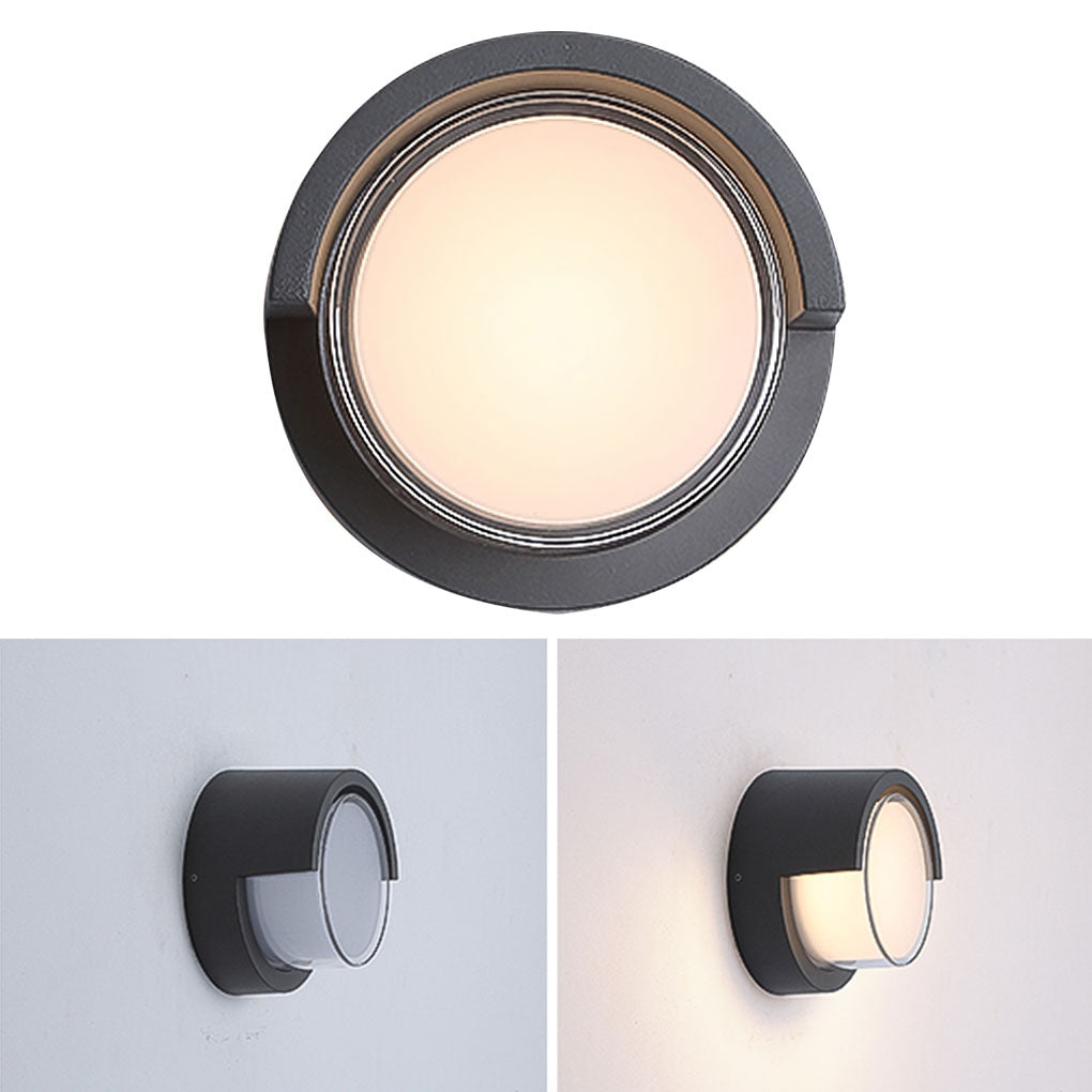 Modern Outdoor Wall Lights Round & Square Waterproof Designs for Gardens & Villas - Lamp Outdoor