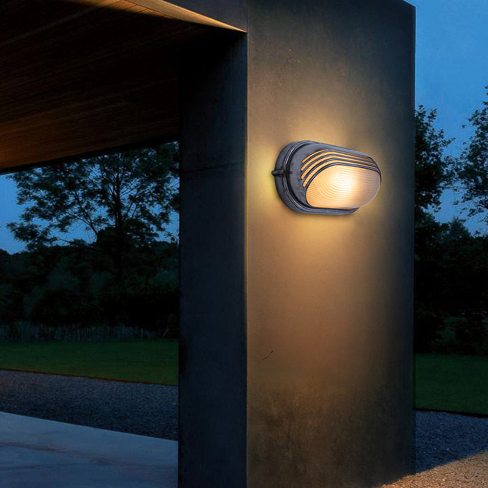 Ray Wall Lamp Geometric Modern Metal Glass Outdoor - Lamp Outdoor