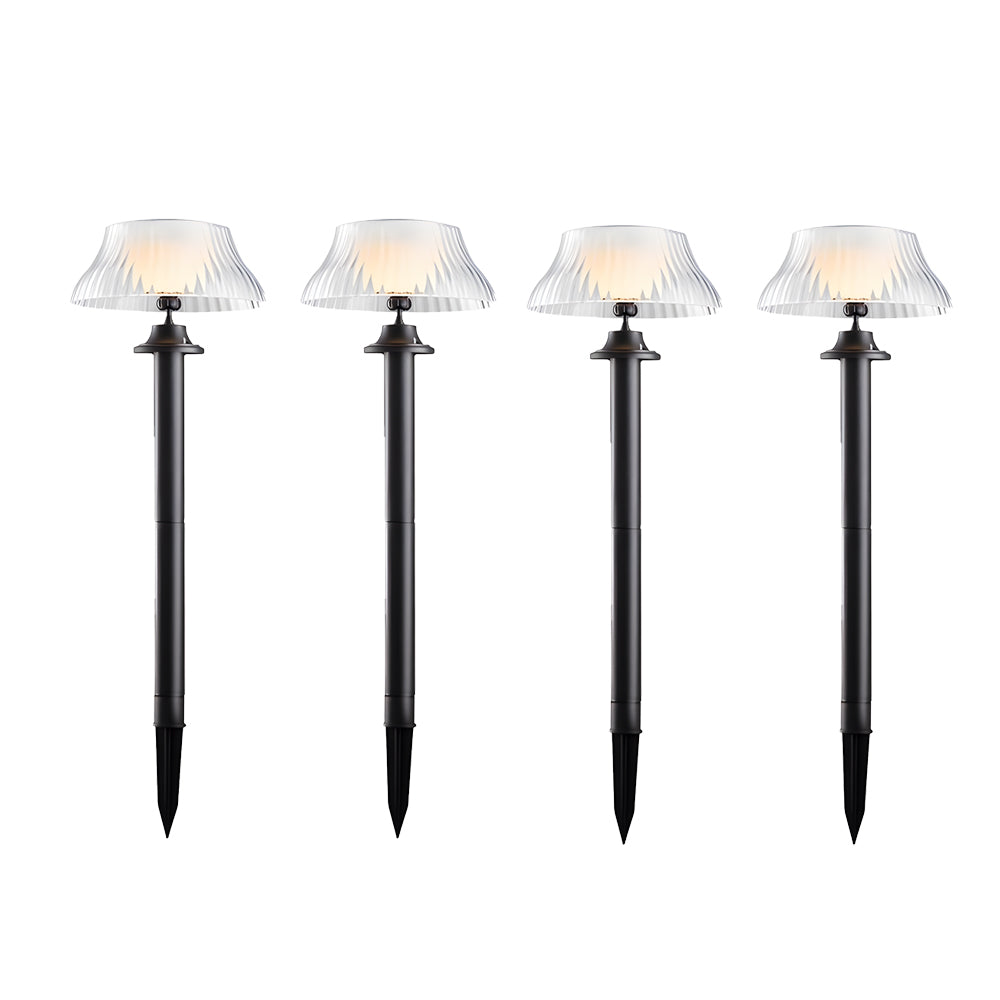 Lawn Stake Light Solar-Powered Waterproof Vintage-Style - Lamp Outdoor