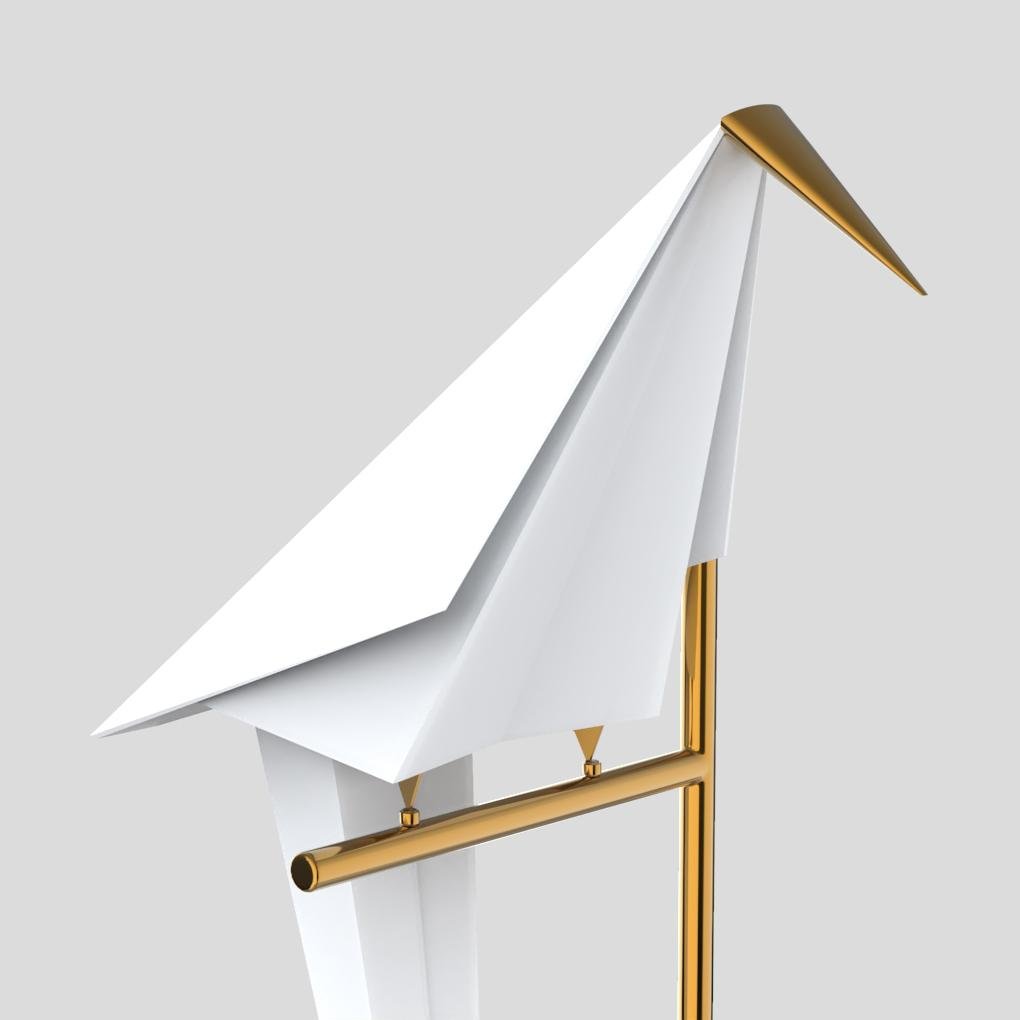 Ambient Origami Bird LED Accent Table Lamp - Lamp Outdoor