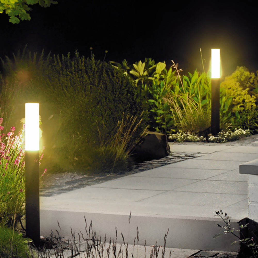 Ray Metal Cylindrical Outdoor Path Light - Lamp Outdoor