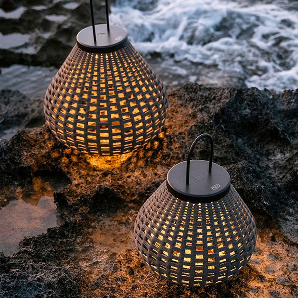Ritta Vintage Lantern Metal Floor Lamp Outdoor - Lamp Outdoor