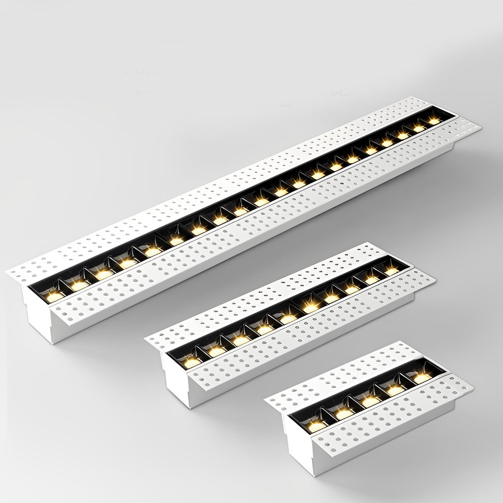 Linear Trimless Recessed Spotlight Magnetic COB Profile Unvisible LED Downlight - Lamp Outdoor