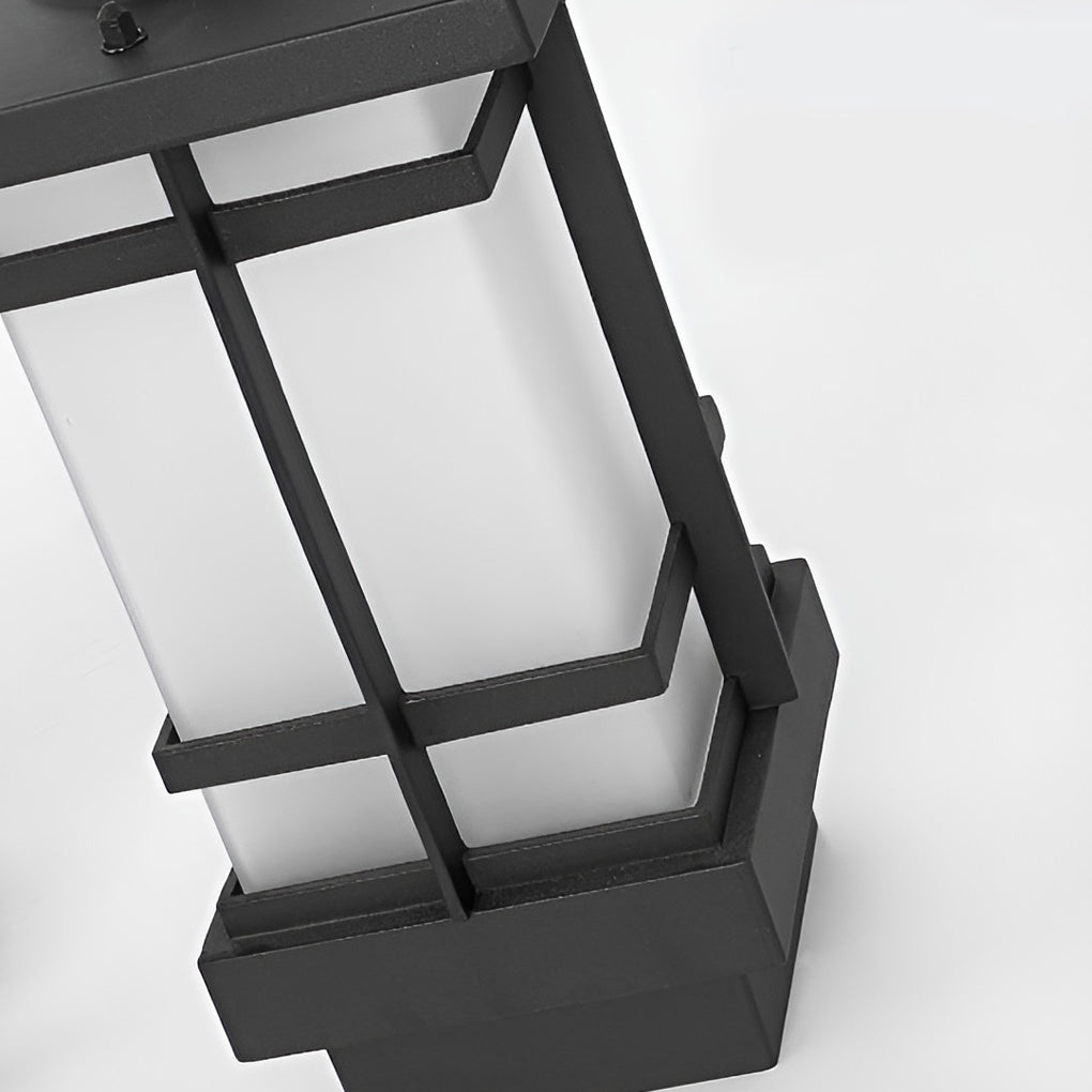 3 Lights Waterproof Black Modern Outdoor Post Lights Public Lighting - Lamp Outdoor