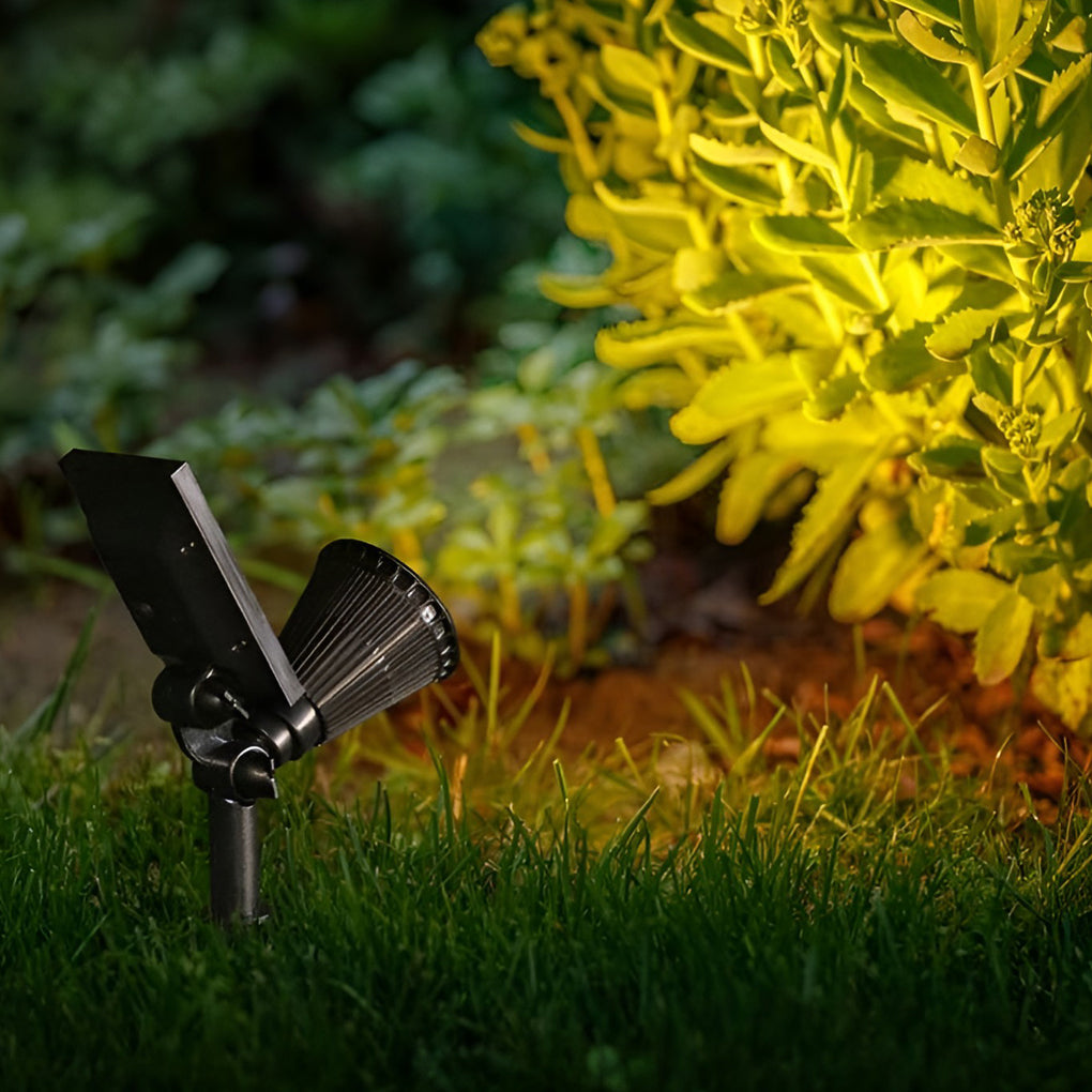 Waterproof LED 7W Modern Solar Tree Spotlights Landscape Lighting - Lamp Outdoor