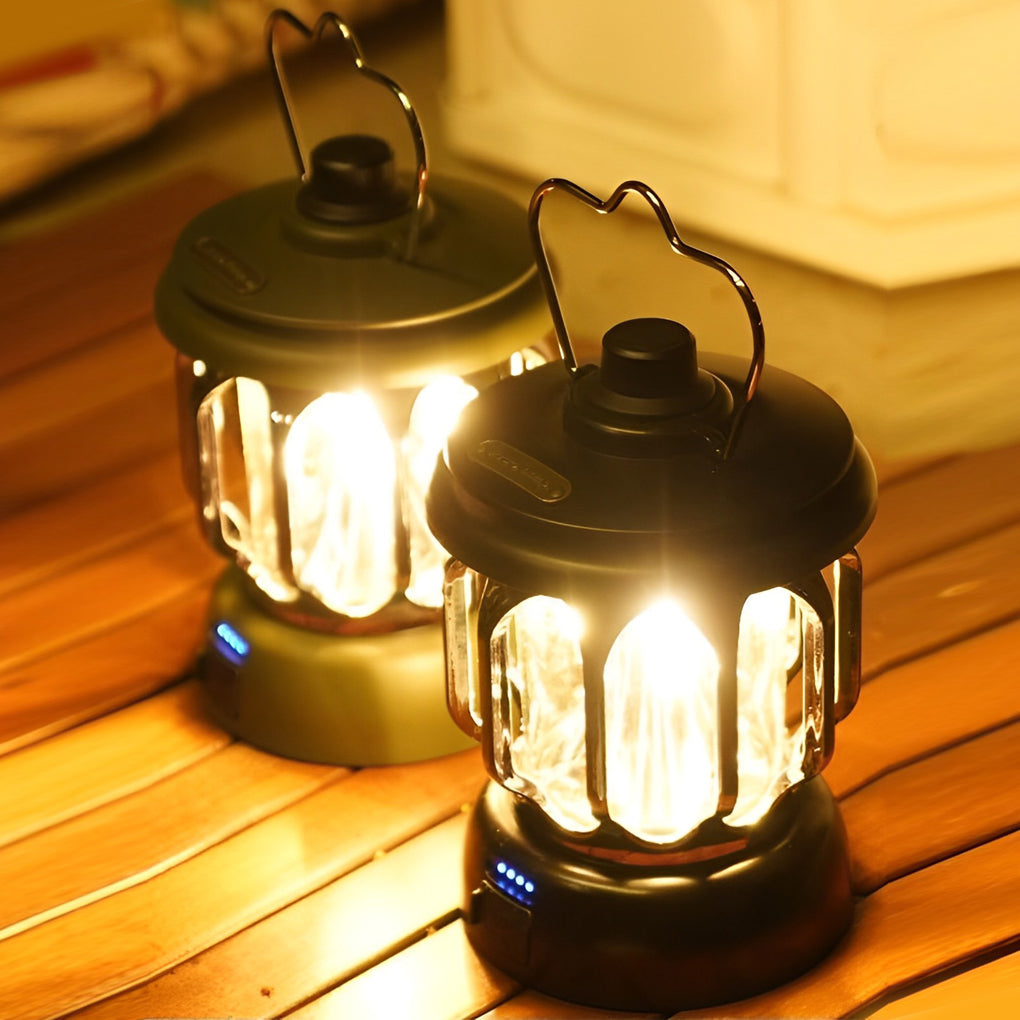 Portable Multi-function LED Waterproof Rechargeable Outdoor Lanterns - Lamp Outdoor