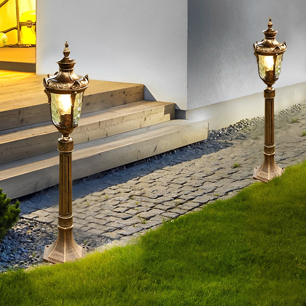 European-Style Waterproof Outdoor Lawn Lamp Elegant Pathway Lighting - Lamp Outdoor