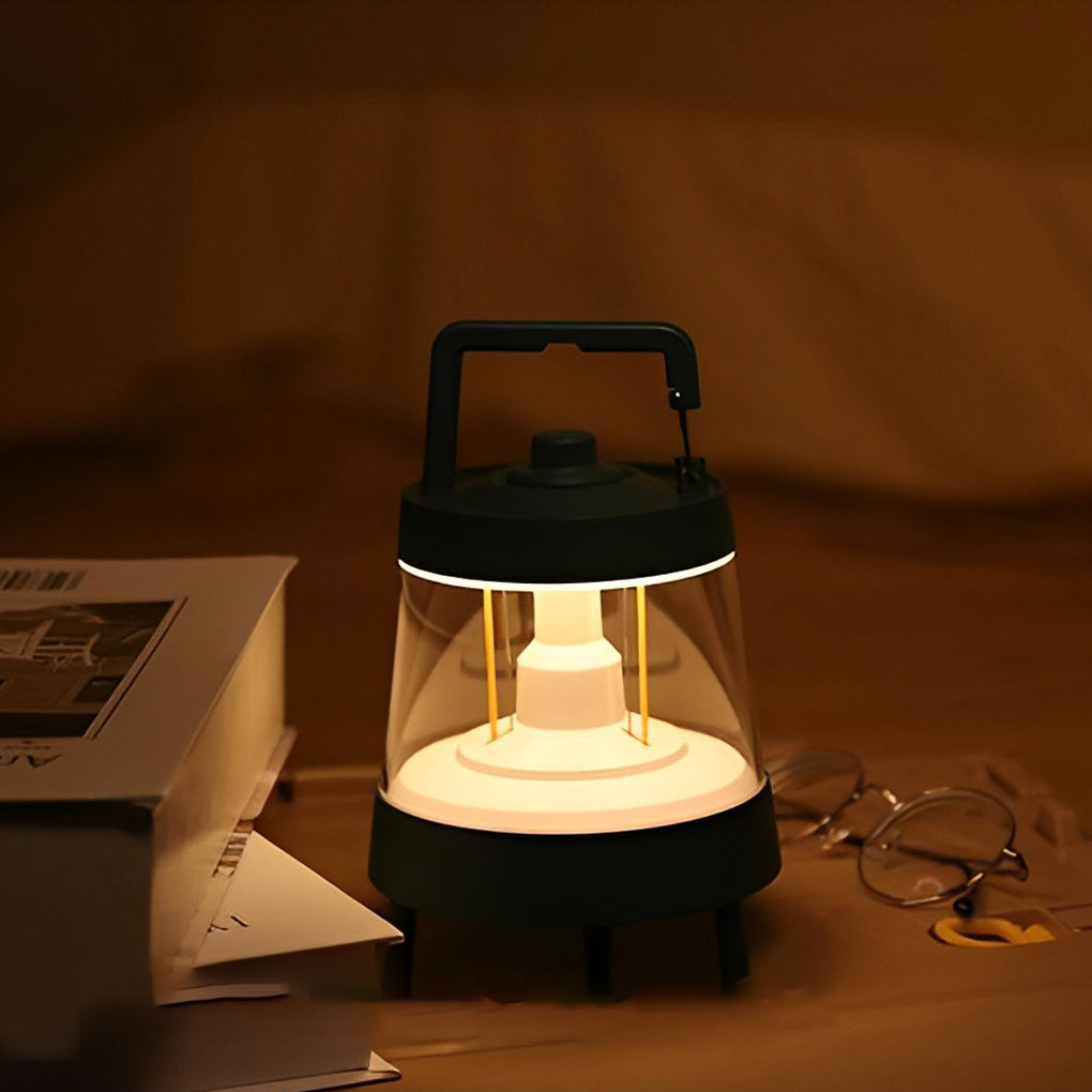 Waterproof USB 5V Rechargeable LED Dimmable Green Modern Camping Lights - Lamp Outdoor