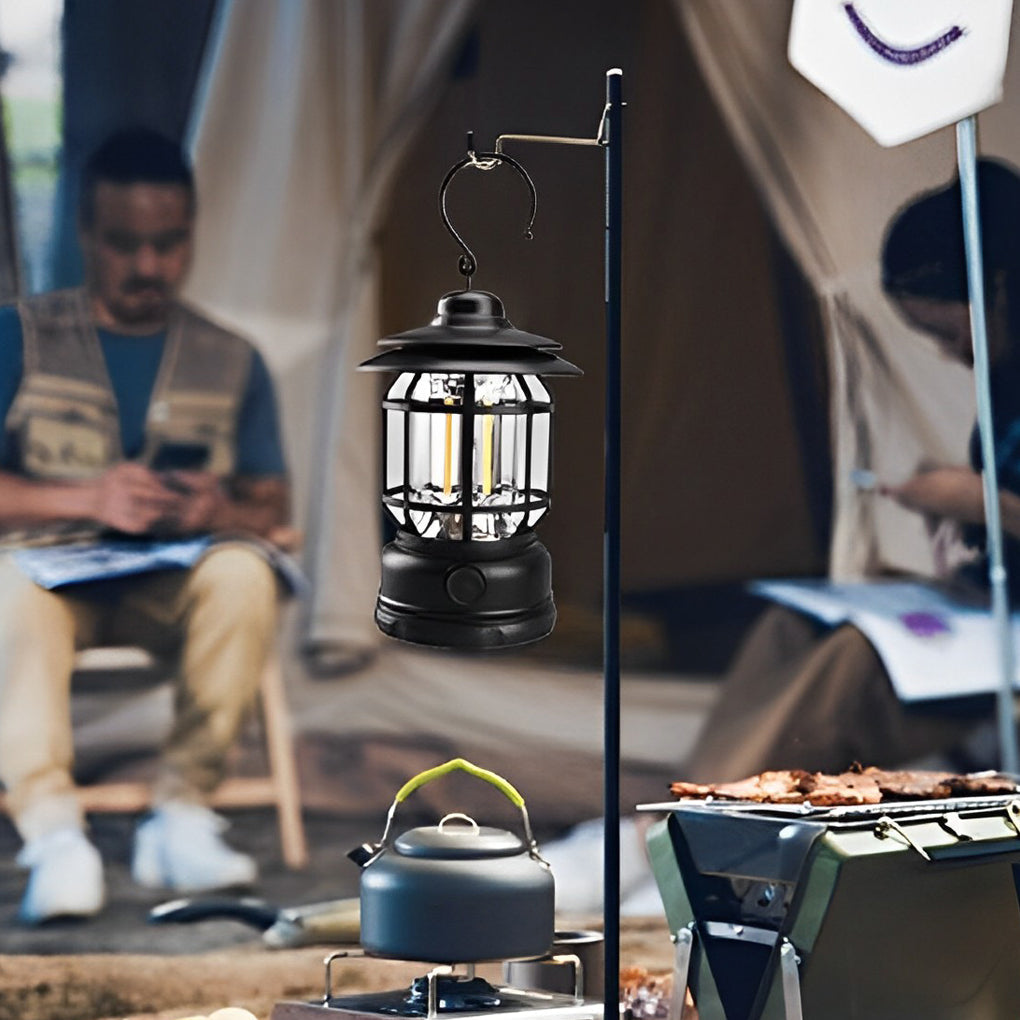 Portable Multifunctional Chargable LED Waterproof Outdoor Lanterns - Lamp Outdoor