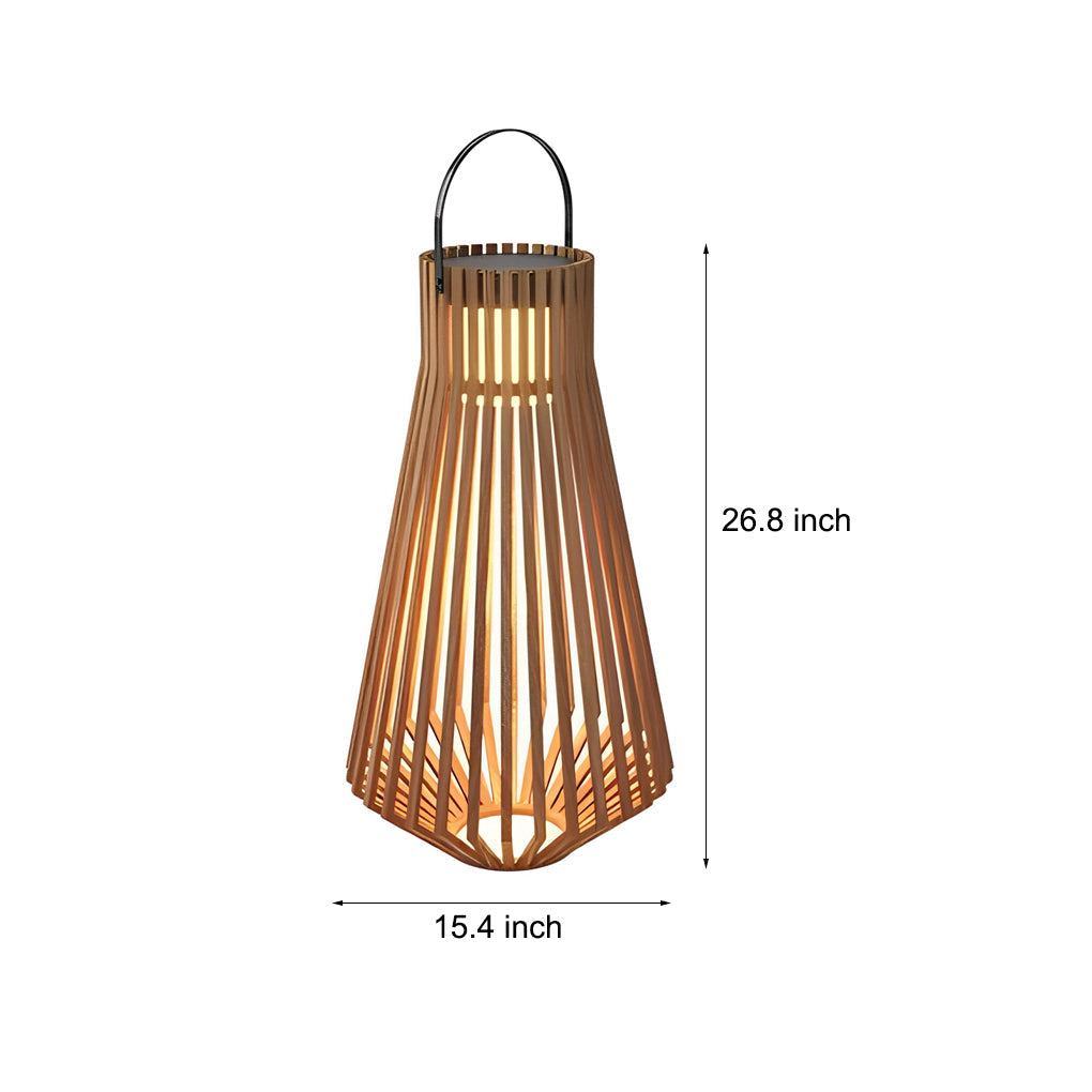 Adjustable Portable Wood LED Waterproof Modern Solar Garden Lights - Lamp Outdoor