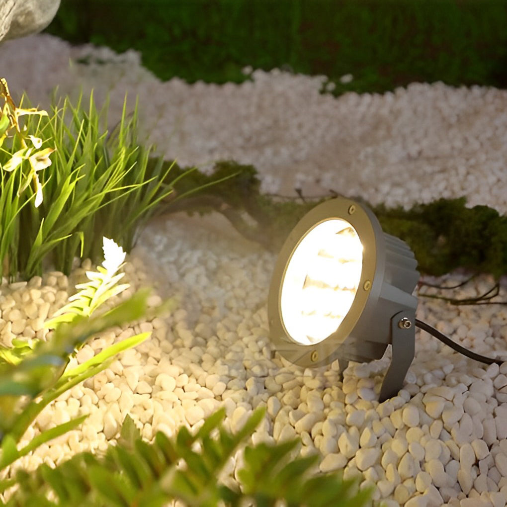 Round Waterproof Modern LED Spotlights Outdoor Tree Spot Lights DC24V - Lamp Outdoor