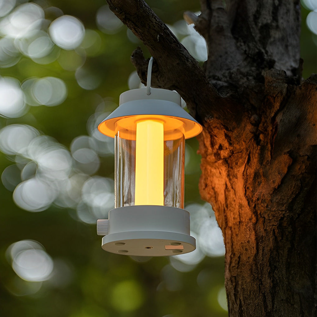 Portable Waterproof Dimmable LED USB Rechargeable Outdoor Lanterns - Lamp Outdoor