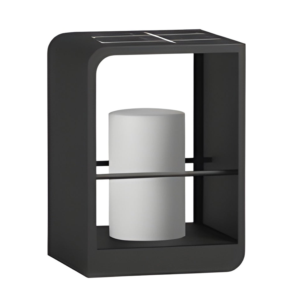 Gladys Rectangular Frame Modern Metal Outdoor Lights - Lamp Outdoor