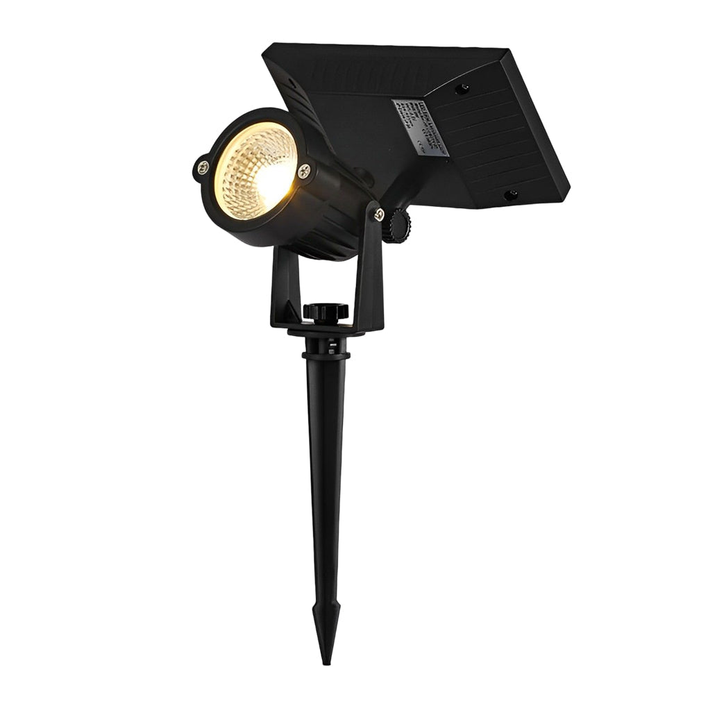 Adjustable Waterproof LED Multicolor Dimmale Solar Powered Spot Light - Lamp Outdoor