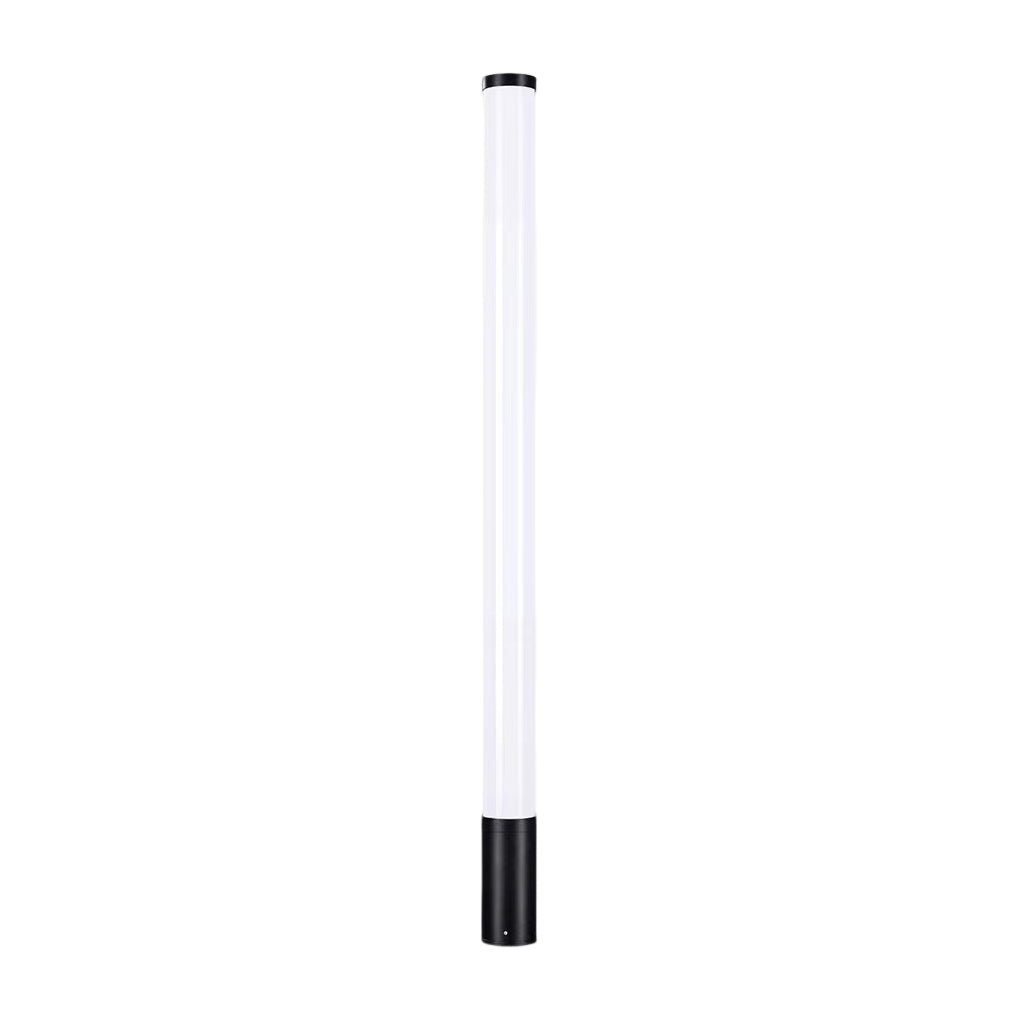 Cylindrical Acrylic Waterproof LED Black Modern Outdoor Lawn Lights - Lamp Outdoor