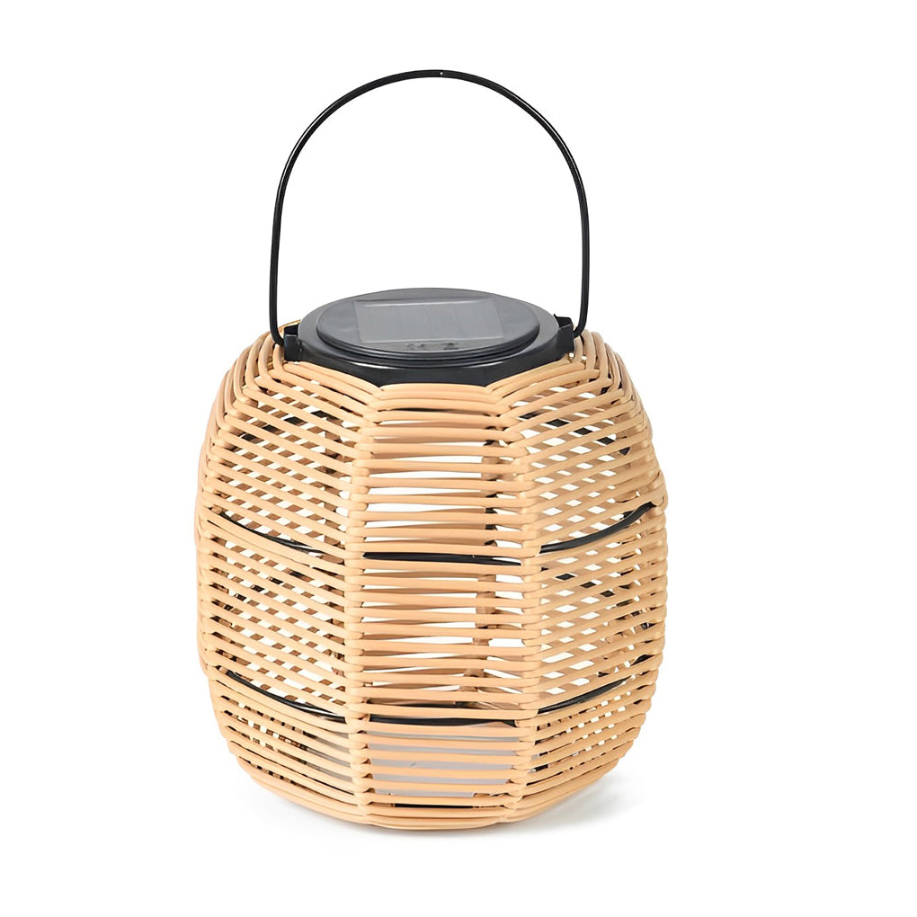 Rattan Lantern Waterproof Creative Modern Solar Garden Lights Lawn Lamp - Lamp Outdoor