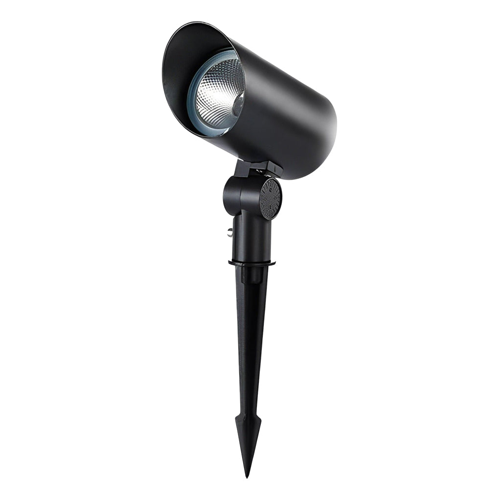 Waterproof Black Modern LED Spotlights Outdoor Spot Lights Lawn Lamp - Lamp Outdoor