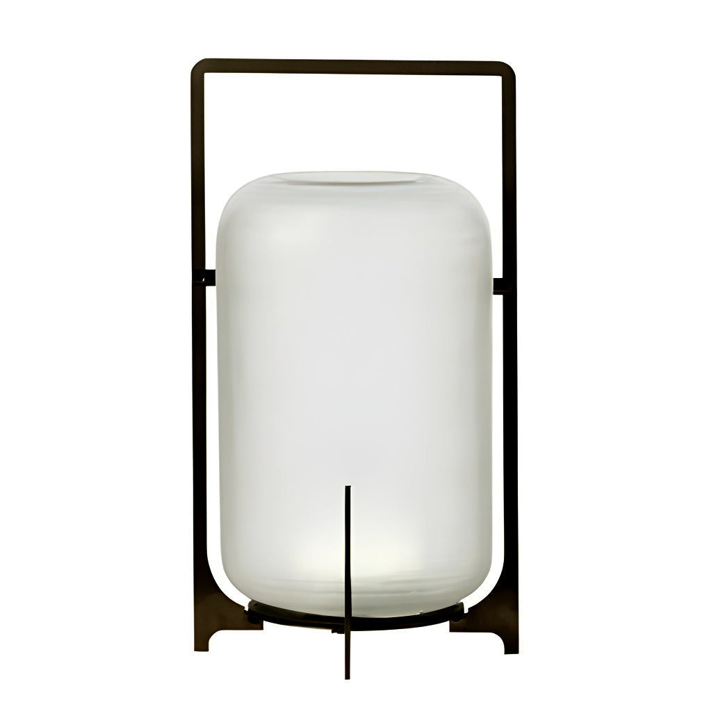 Portable Lantern Shaped Glass Waterproof LED Modern Outdoor Lights - Lamp Outdoor