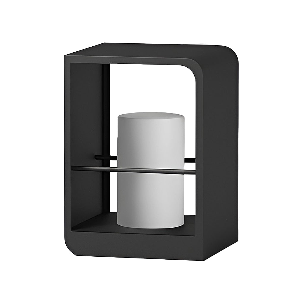 Gladys Rectangular Frame Modern Metal Outdoor Lights - Lamp Outdoor