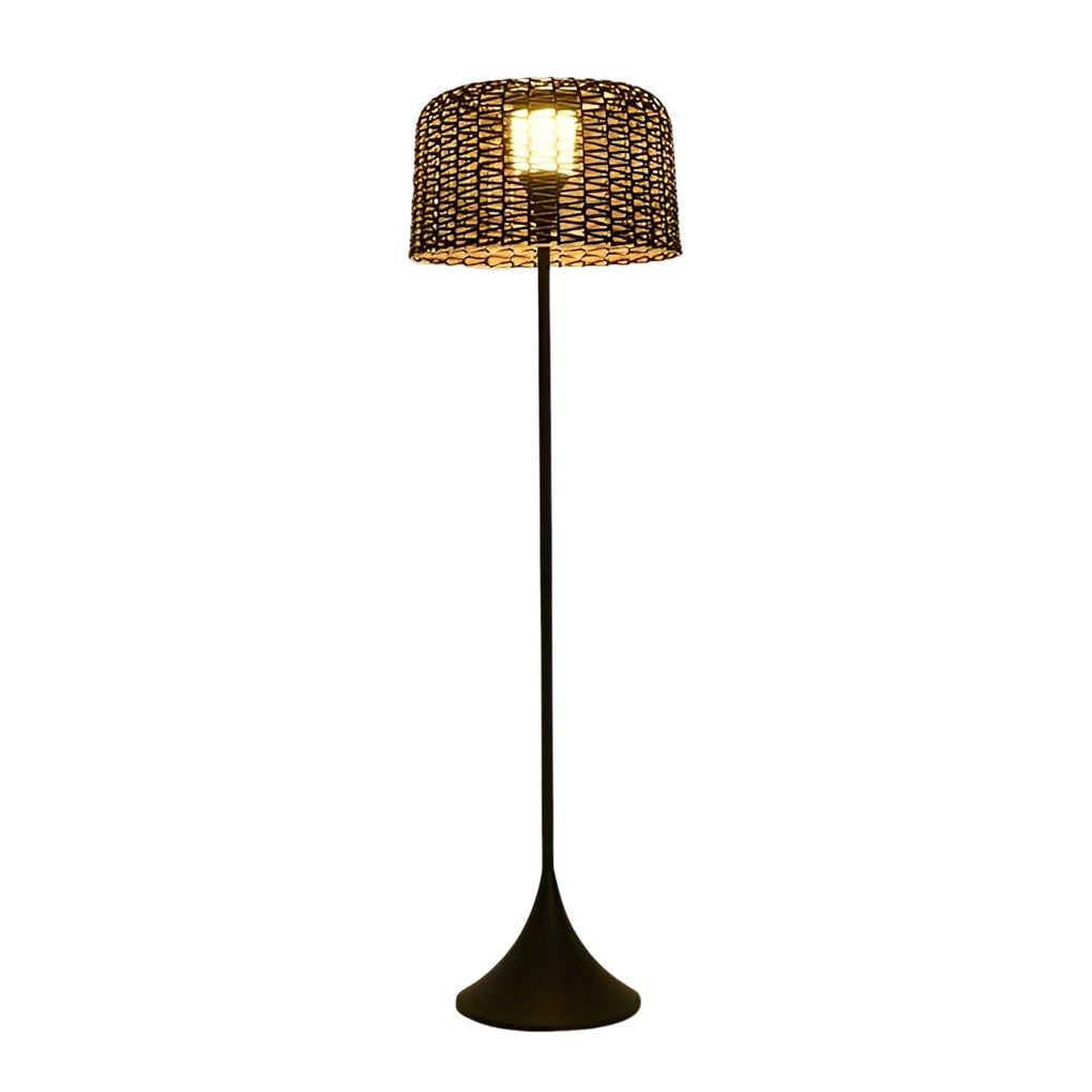 1-light Mesh Outdoor Floor Lamp - Lamp Outdoor