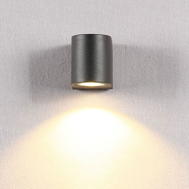Ray Minimalist Metal Square Outdoor Wall Lamp - Lamp Outdoor
