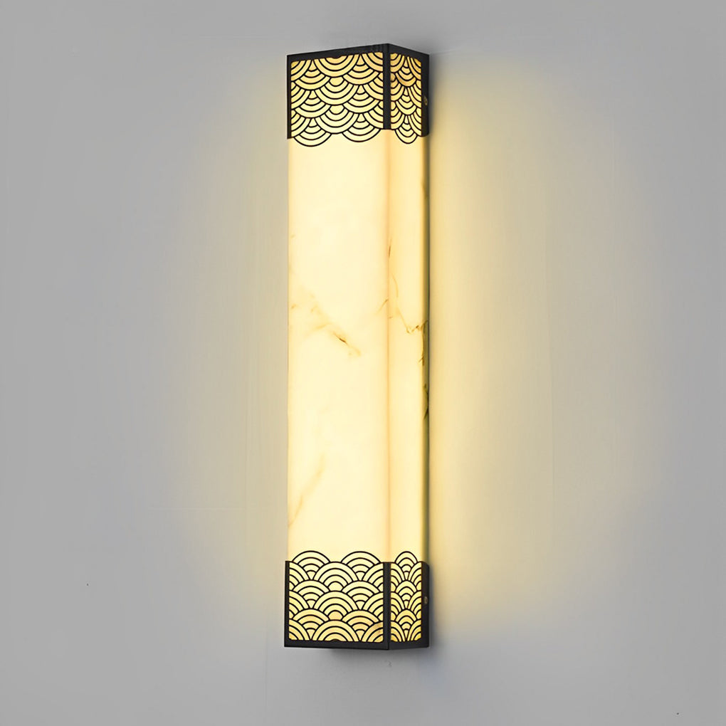 Rectangular Resin LED Waterproof Vintage Outdoor Wall Lights Wall Lamp - Lamp Outdoor