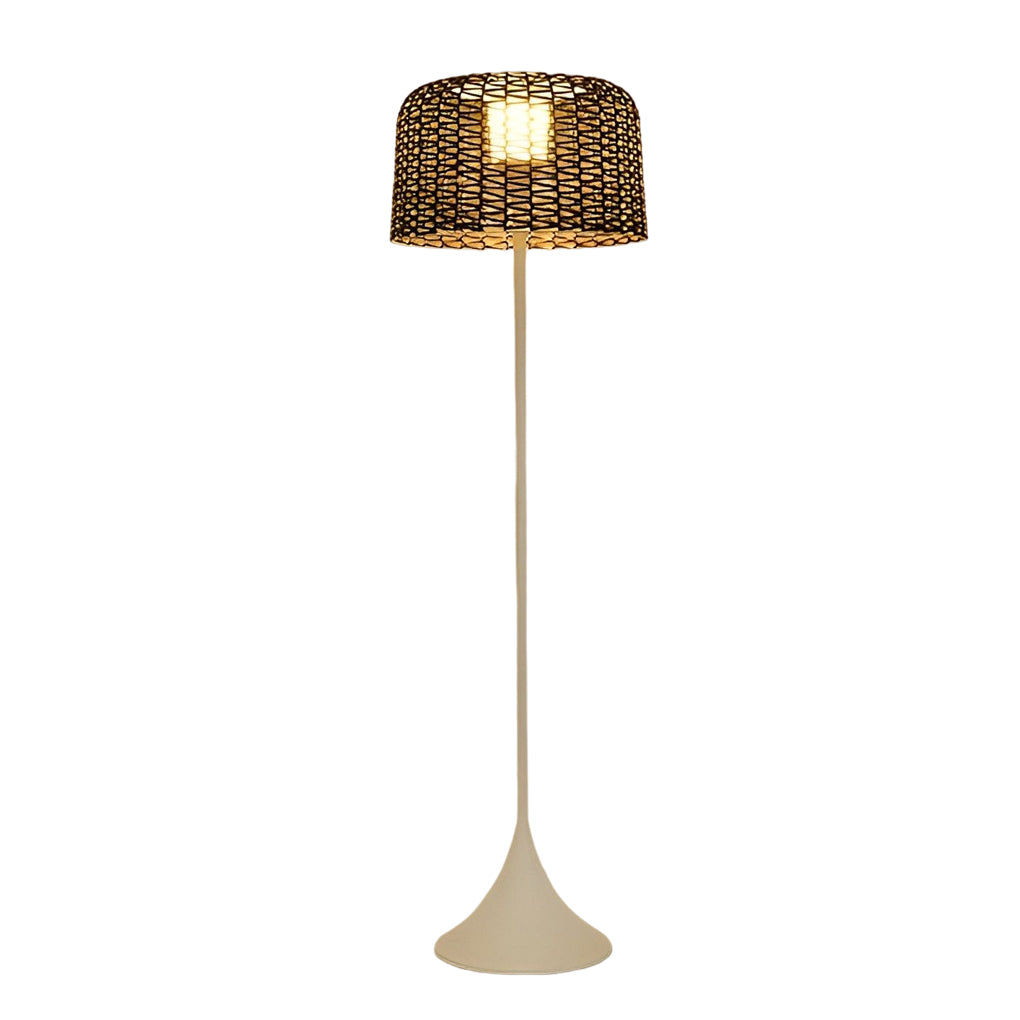 1-light Mesh Outdoor Floor Lamp - Lamp Outdoor