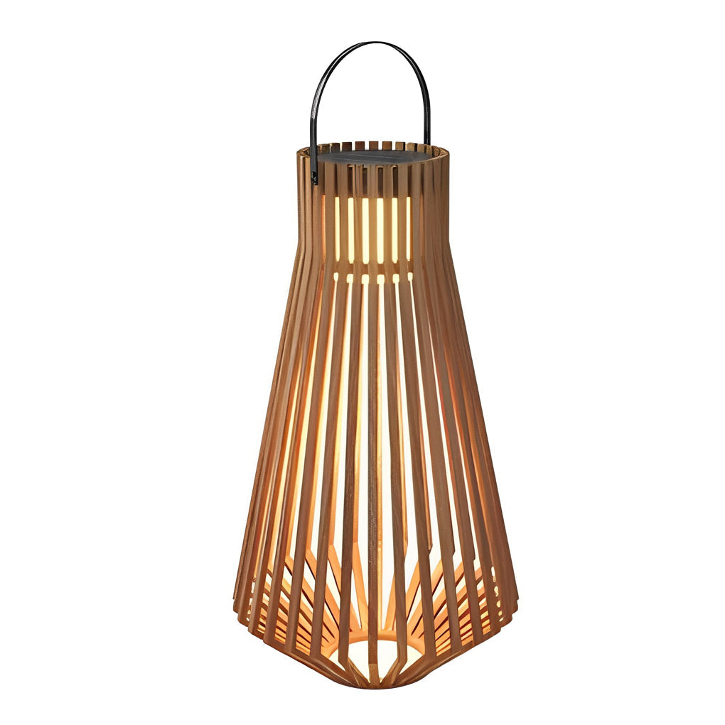 Adjustable Portable Wood LED Waterproof Modern Solar Garden Lights - Lamp Outdoor