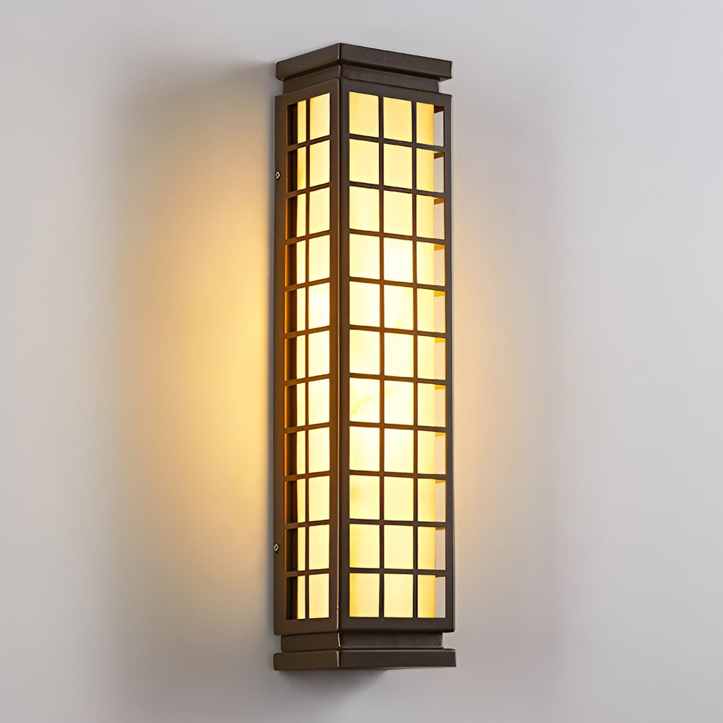 Classic Rectangular T5 Waterproof Vintage Outdoor Wall Lights Fixture - Lamp Outdoor