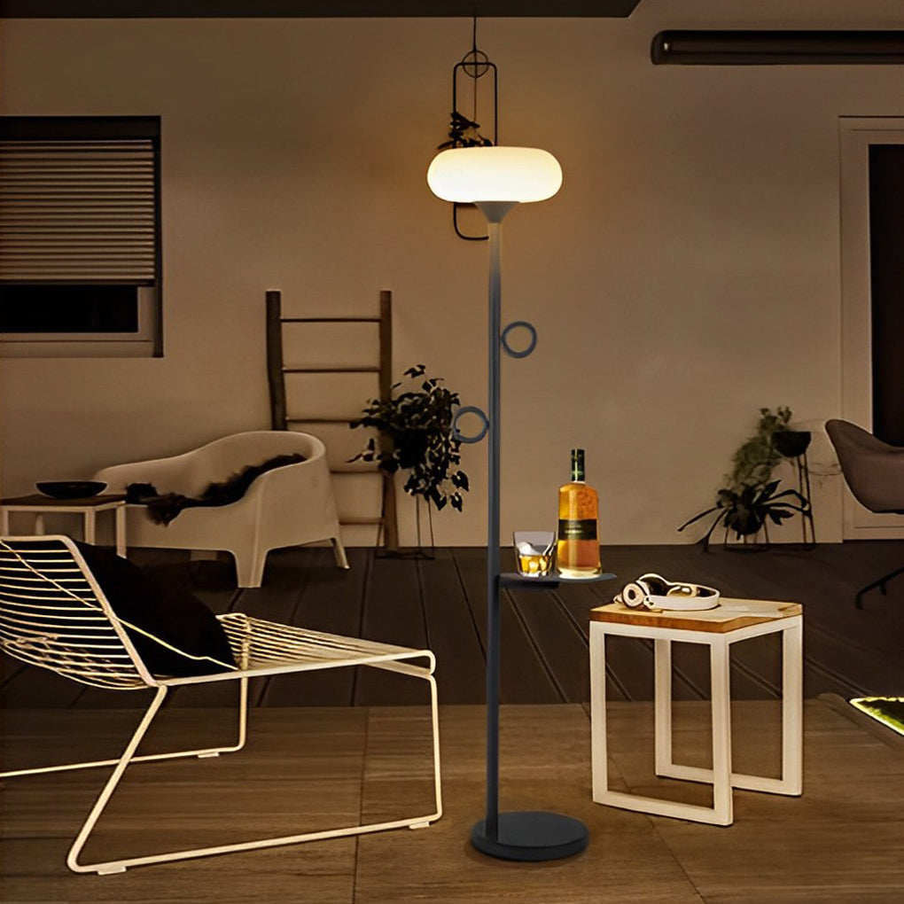 Remote Control LED Outdoor Rod Floor Accent Lamp - Lamp Outdoor