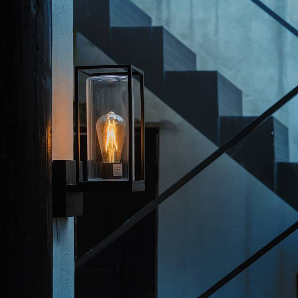 Silva Modern Rectangular Metal Outdoor Wall Lamp - Lamp Outdoor
