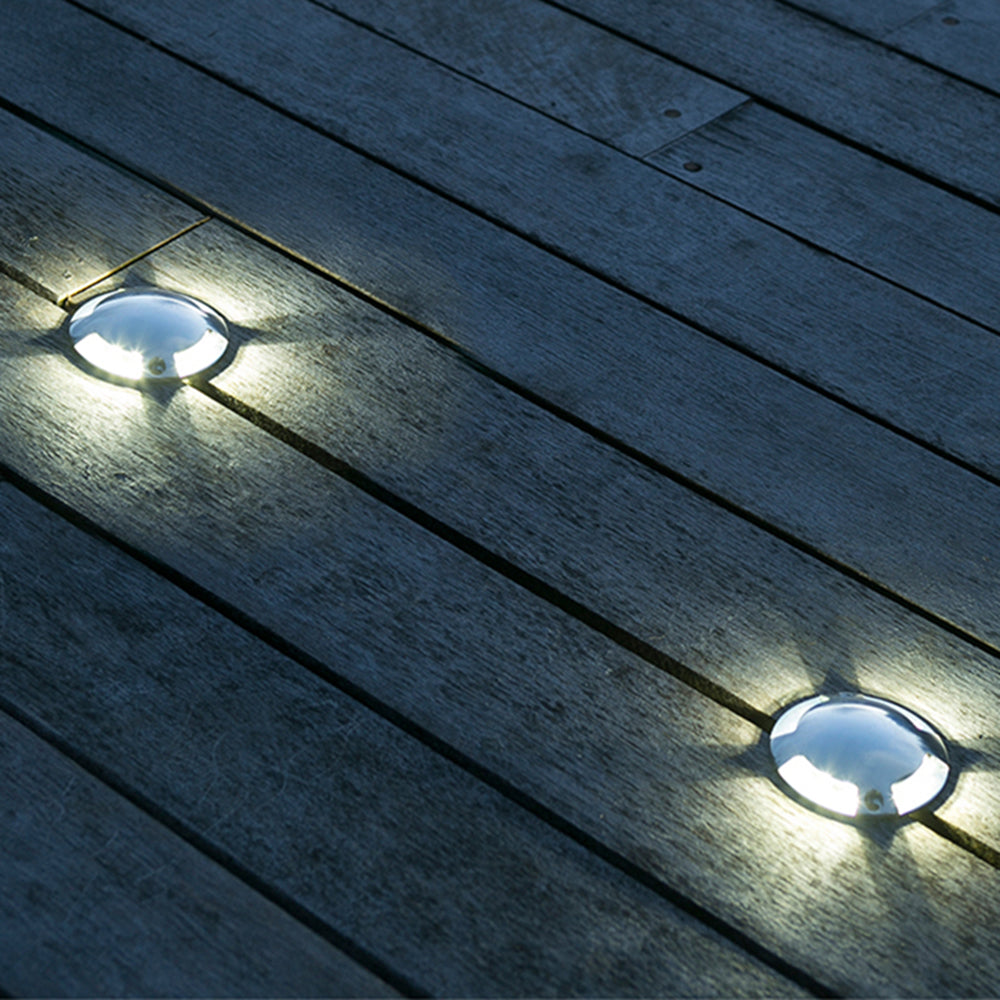 Ray Modern Metal Cylindrical Outdoor Deck Step Light - Lamp Outdoor