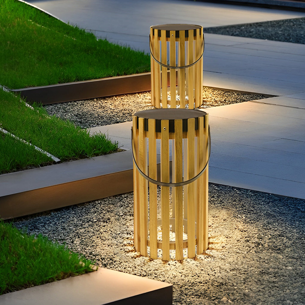 Portable Lantern Design Waterproof LED Modern Solar Outdoor Floor Lamp - Lamp Outdoor
