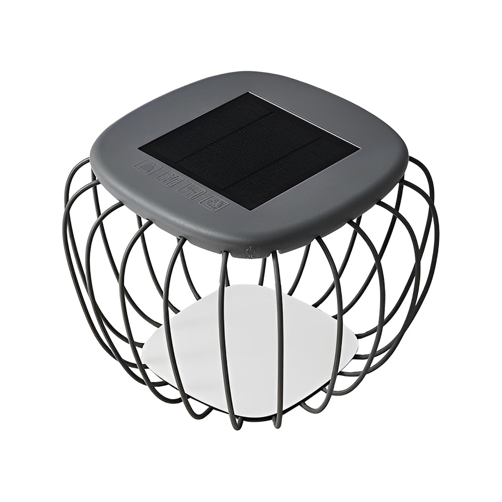 Waterproof Table Chair LED Modern Solar Outdoor Lanterns Floor Lamp - Lamp Outdoor