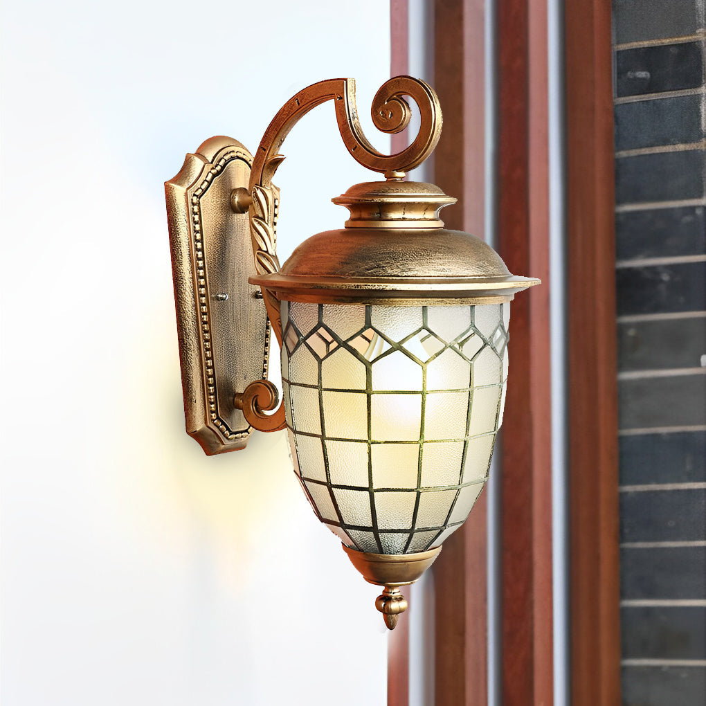 Waterproof Minimalist Elegant Vintage European Style Outdoor Wall Lights - Lamp Outdoor