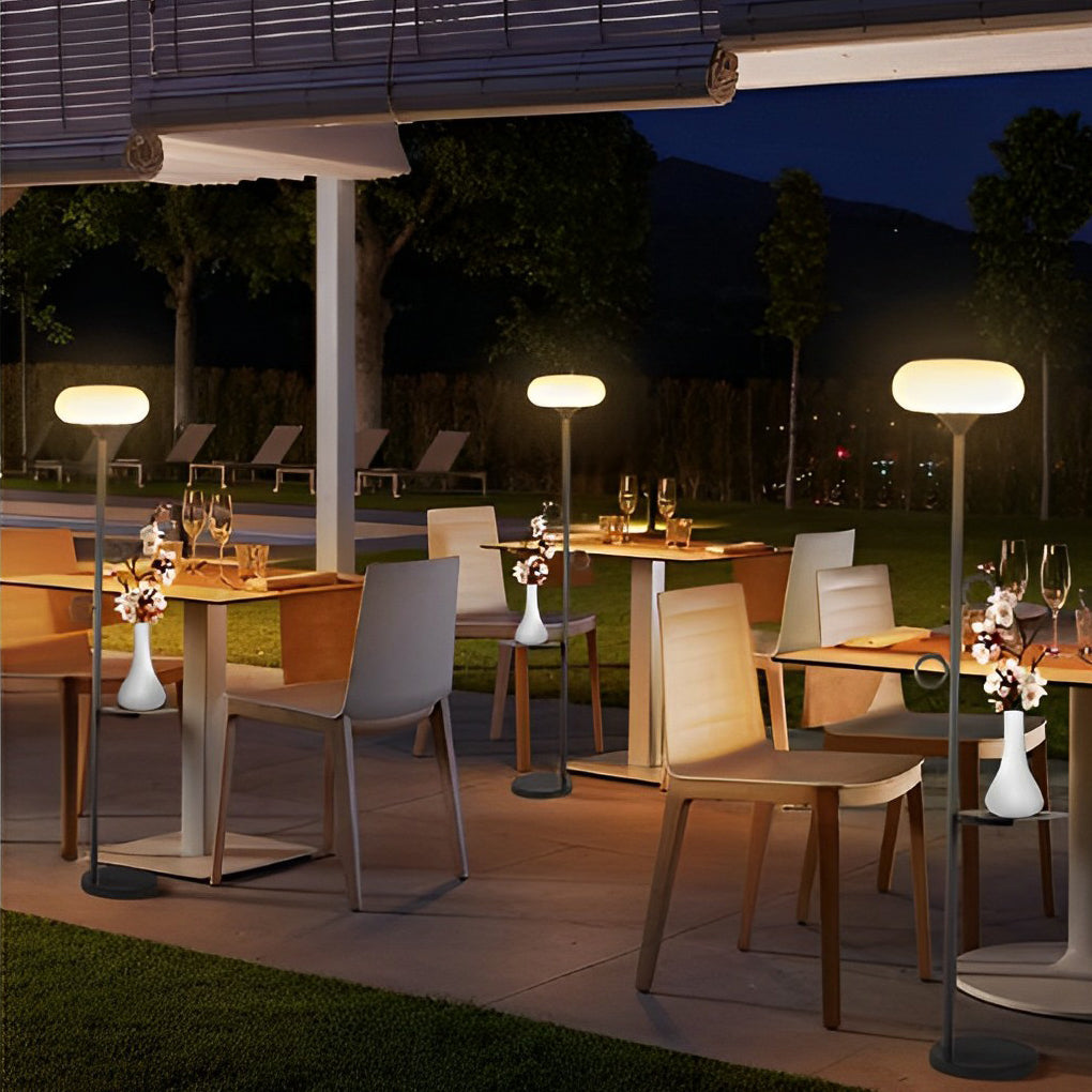 Remote Control LED Outdoor Rod Floor Accent Lamp - Lamp Outdoor