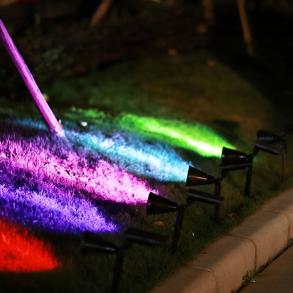 Waterproof LED 7W Modern Solar Tree Spotlights Landscape Lighting - Lamp Outdoor
