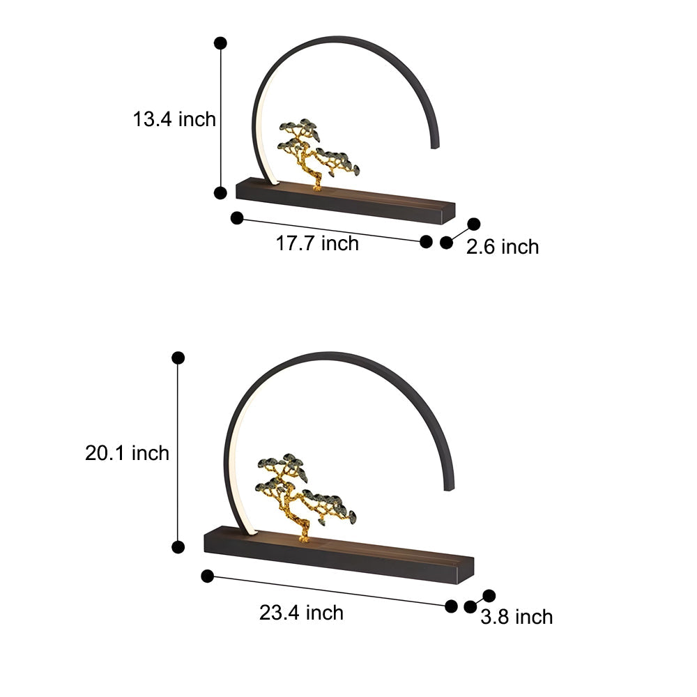 Waterproof Chinese Greeting Pine Outdoor Wall Light - Lamp Outdoor