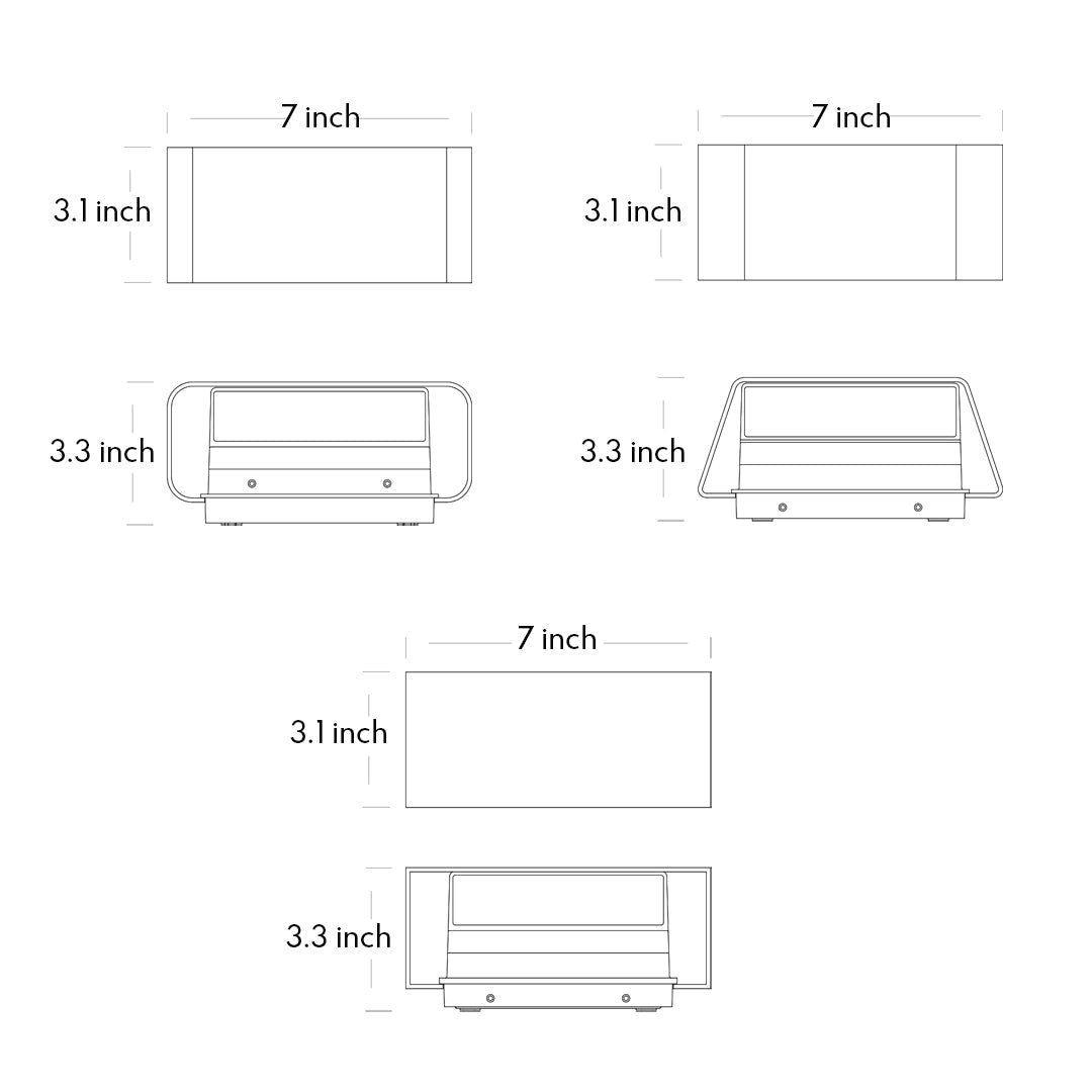 Outdoor Up And Down Wall Lights Minimalist Nordic-style - Lamp Outdoor