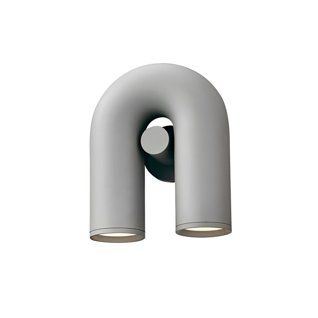 Rotatable U-Shaped Water Pipe LED Nordic Wall Lamp Wall Sconces Lighting - Lamp Outdoor